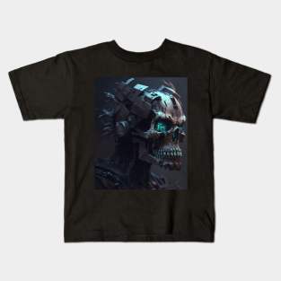 skull structure AI Kids T-Shirt